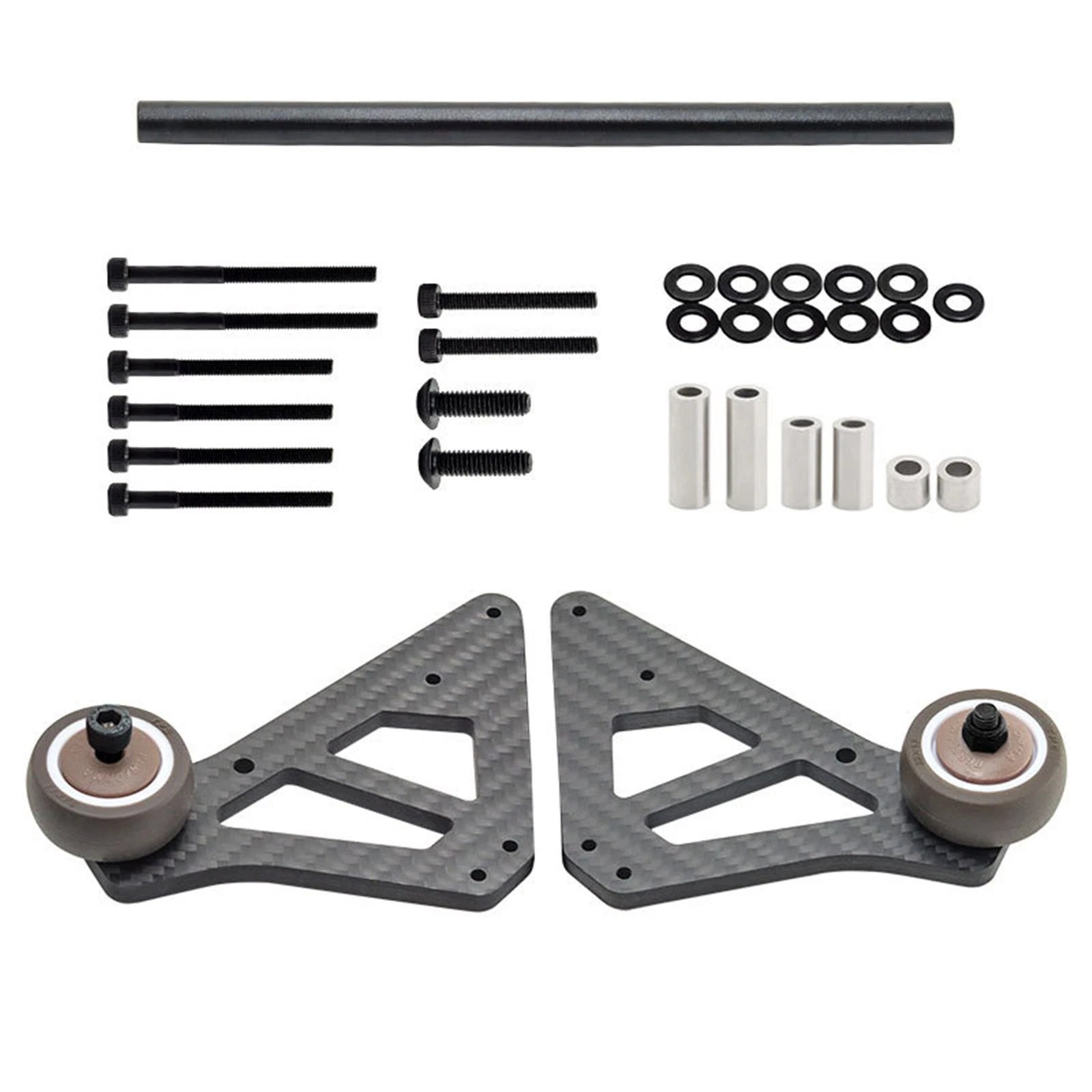 Replacement Carbon Fiber Wheelie Bar For Arrma 1/7 Mojave V2 Exb Rc