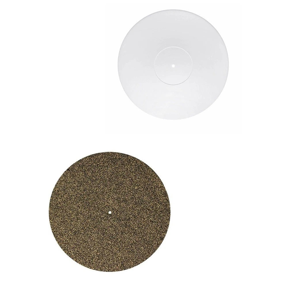 Cork & Rubber Turntable Platter Mat Disc Vinyl Record Player
