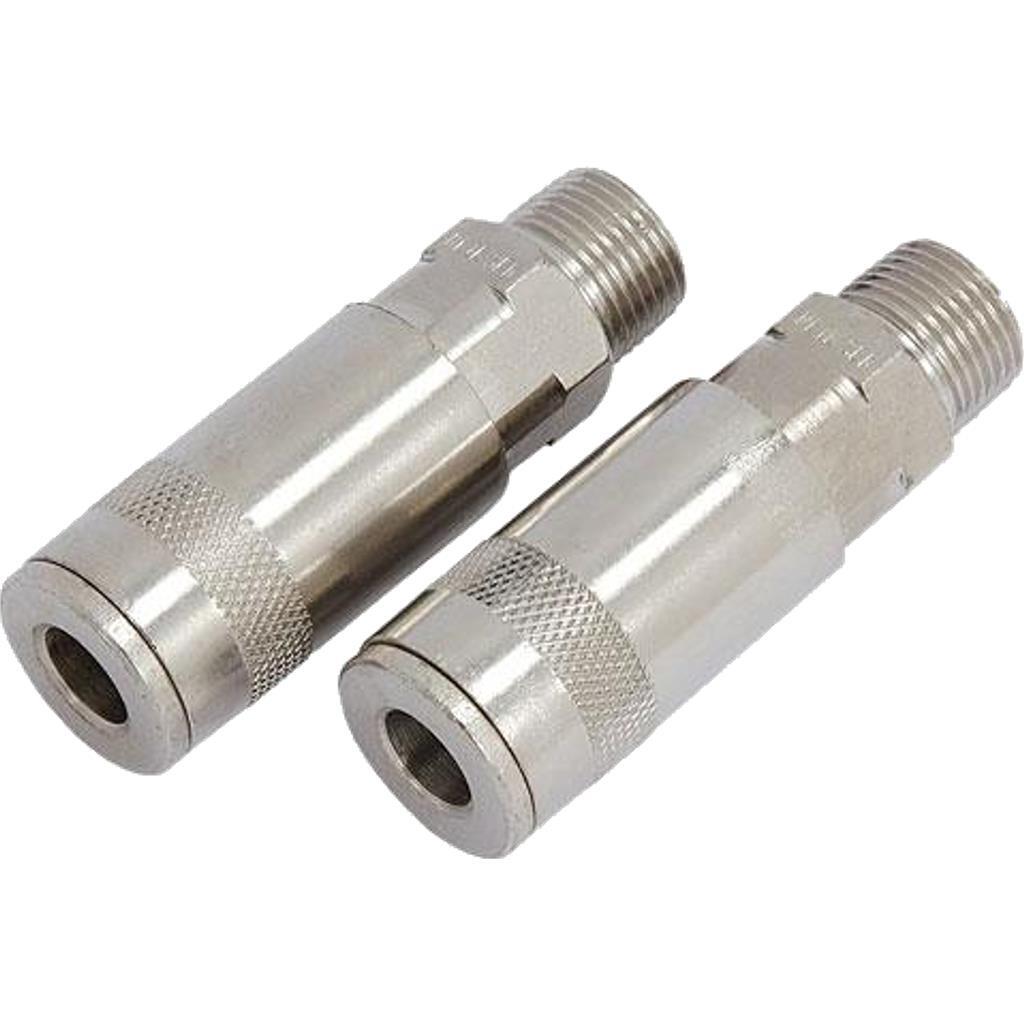 Neilsen 2pc Air Line Fittings - 3/8" BSP