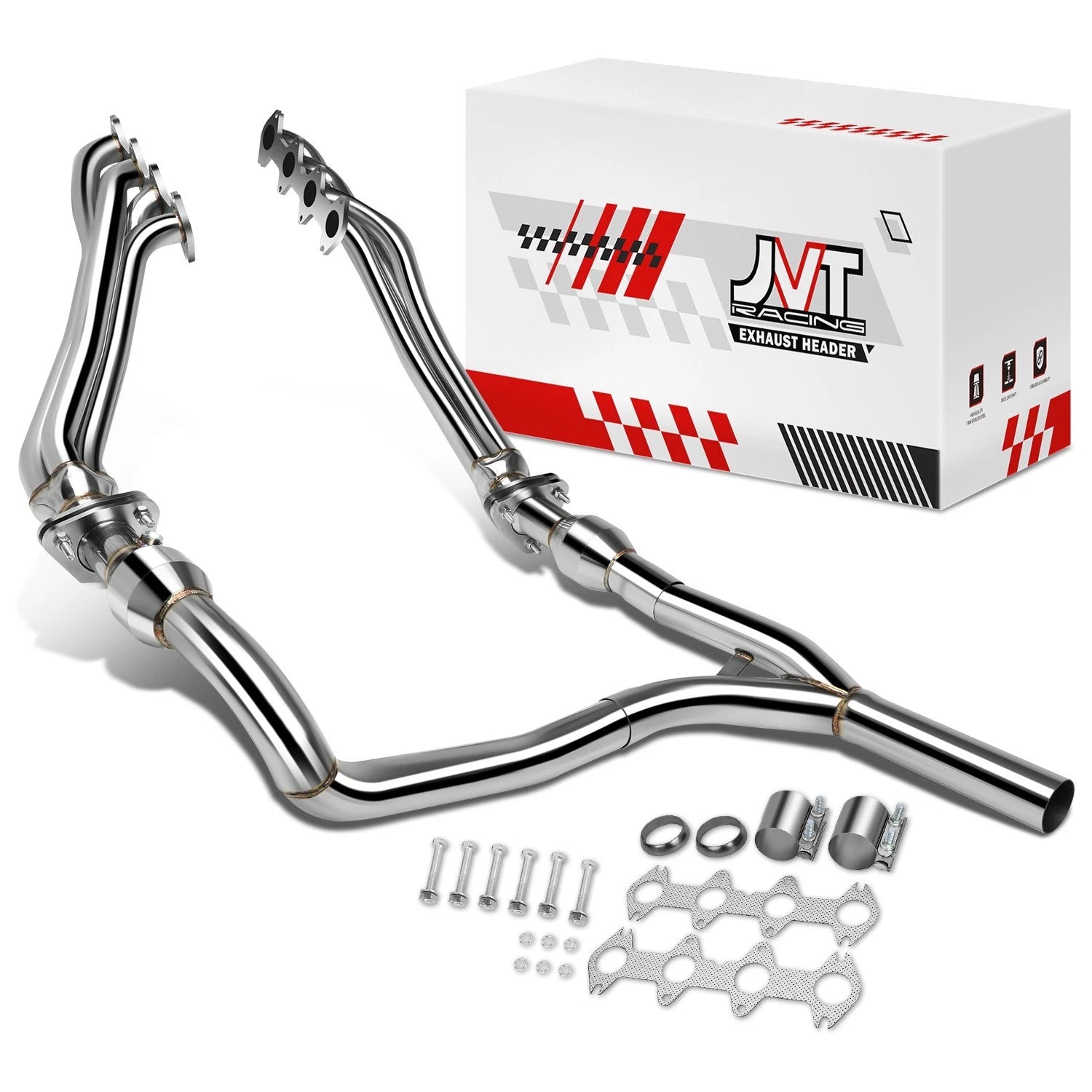 Fit 04-10 Ford F-150 5.4l V8 4wd Pair Manifold | Built Supply Co