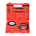Car Fuel Injection Test Tool Kit 0-145psi, Pump Gauge Pressure Gauge