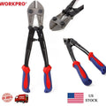 Workpro Bolt Cutter Bimaterial Handle Rubber Grip | Built Supply Co