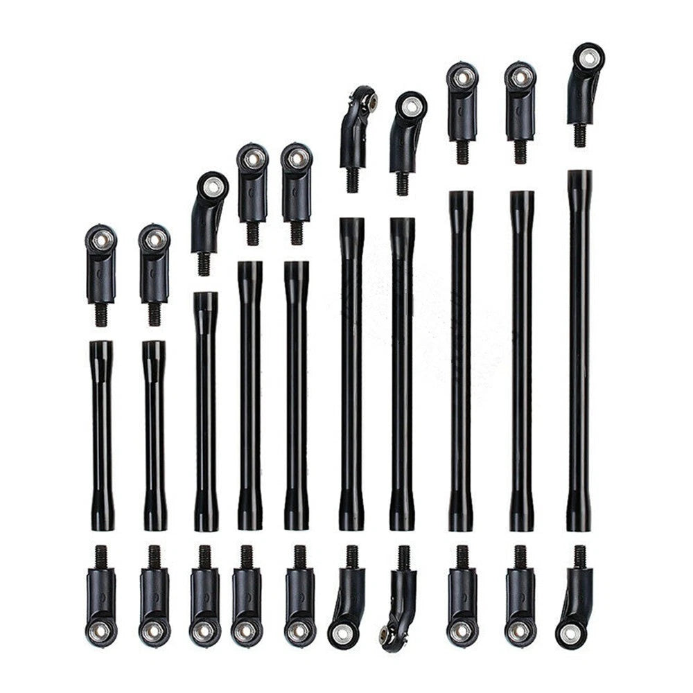 10* 1/10 Rc Crawler Car Aluminum Rod Link Linkage Kit Foraxial Scx10