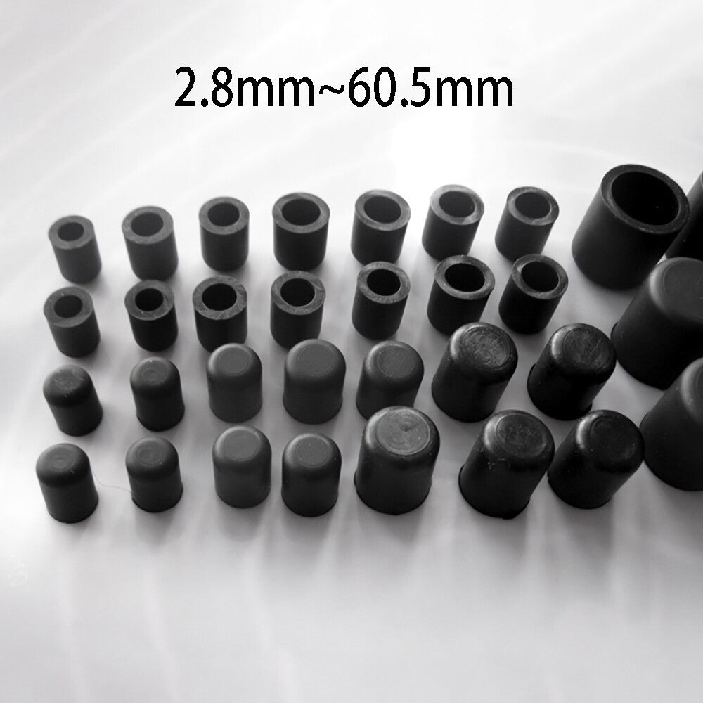 Silicone Rubber End Cap 2.8-60.5mm Blanking Stopper