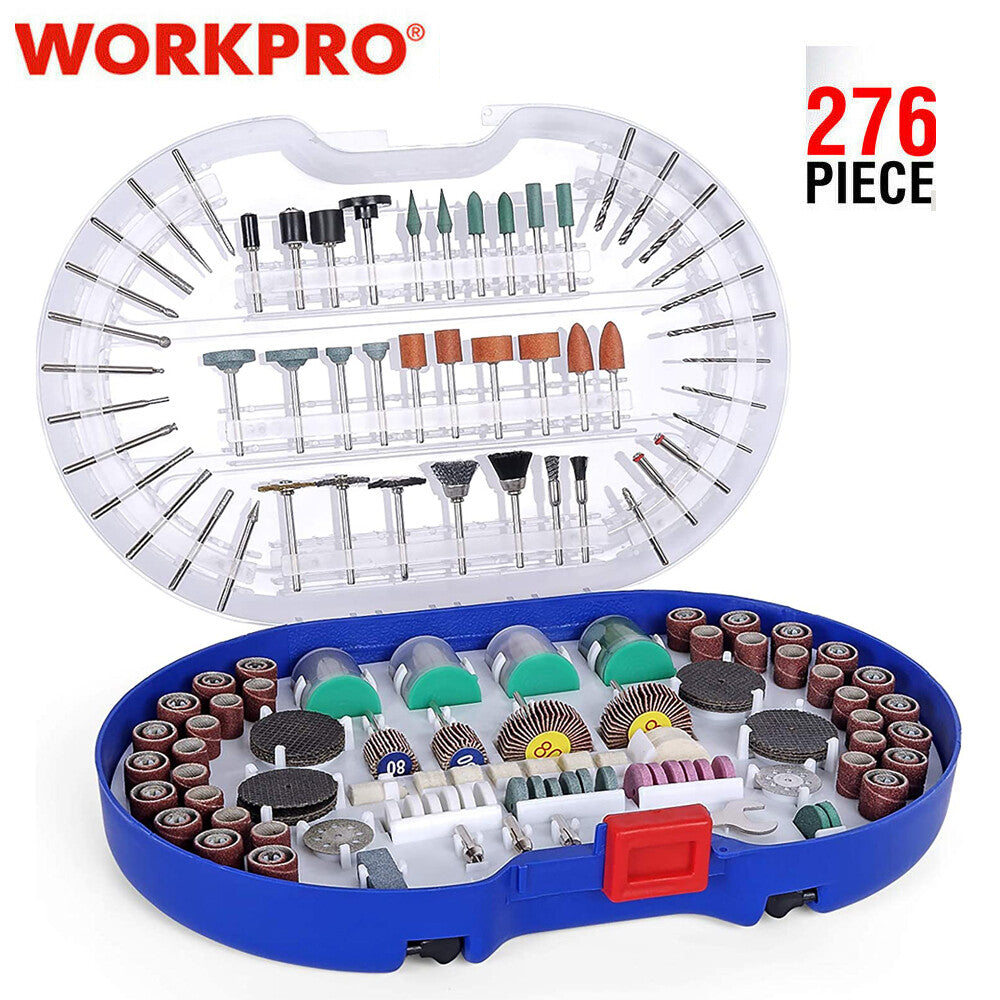 WORKPRO 276Pcs Rotary Tool Accessories Kit by WORKPRO