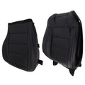 Driver Seat Covers for Ford Mustang GT Premium EcoBoost 2015-2023 Black Leather