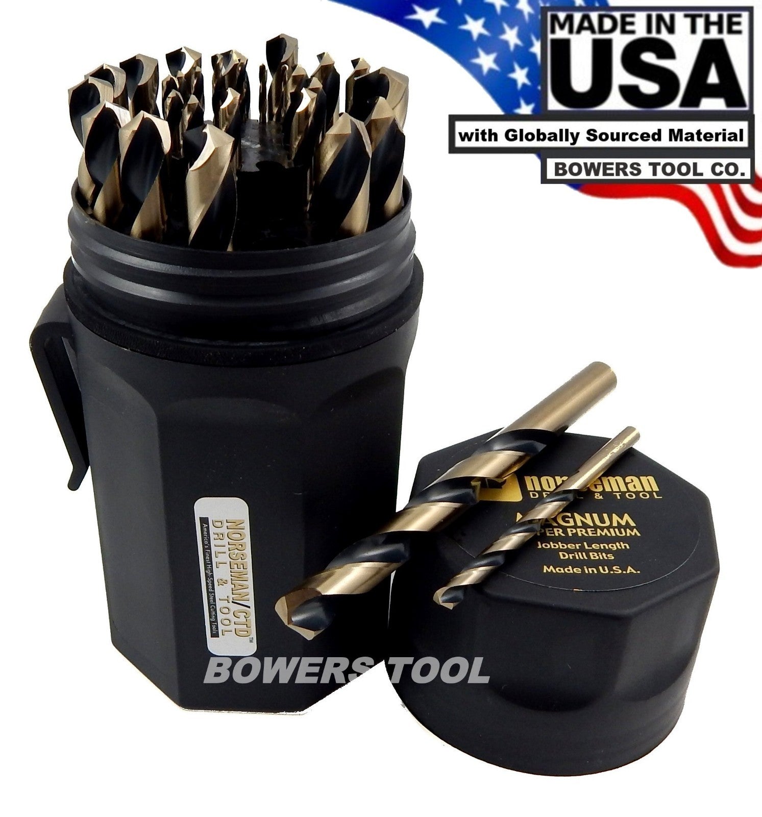 Norseman 29pc HI-Molybdenum Drill Bit Set 1/16-1/2"