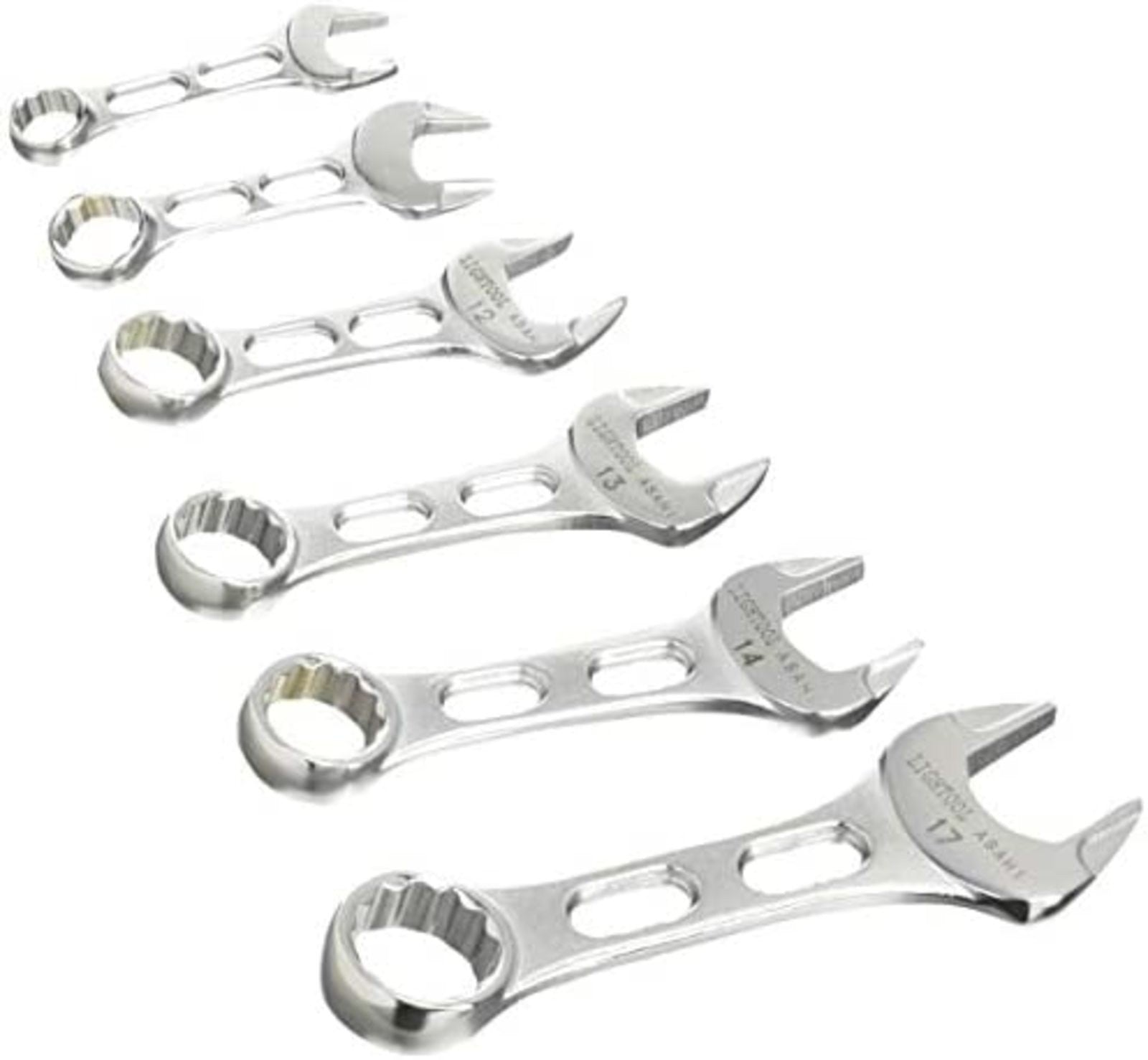 ASH Line Tool Combination Wrench 6 Pcs