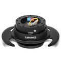 Nrg 6-hole Steering Wheel Black Quick Release Hub | Built Supply Co