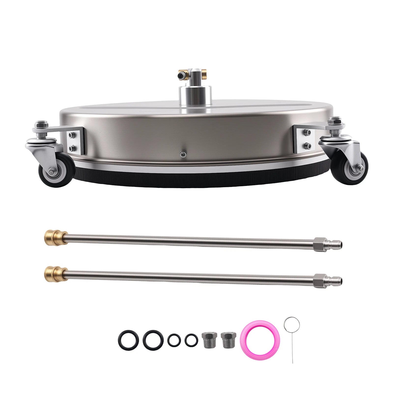19" Surface Cleaner 4200PSI For Pressure Washer Stainless Steel 1/4"