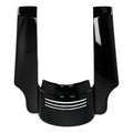 Rear Fender Extender 5" Stretched for Harley Touring 2014-2023 Black Plastic