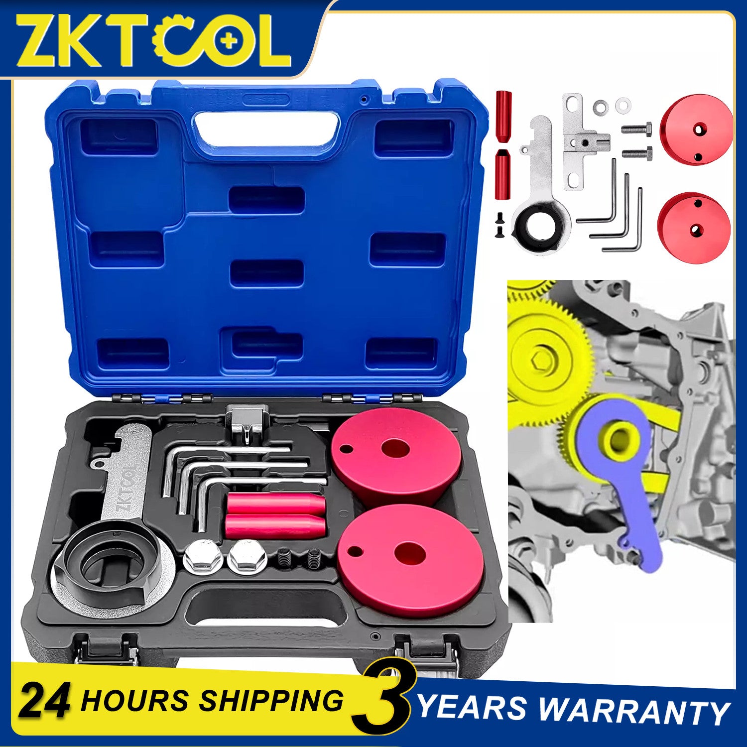 Diesel Engine Timing Tool Set For Ford Transit Tourneo 2.0 TDCi