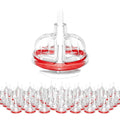 Goldblatt Tile Leveling System 100 Cap 250PC 1/16" Tile Spacer w/Anti-Shift Ring