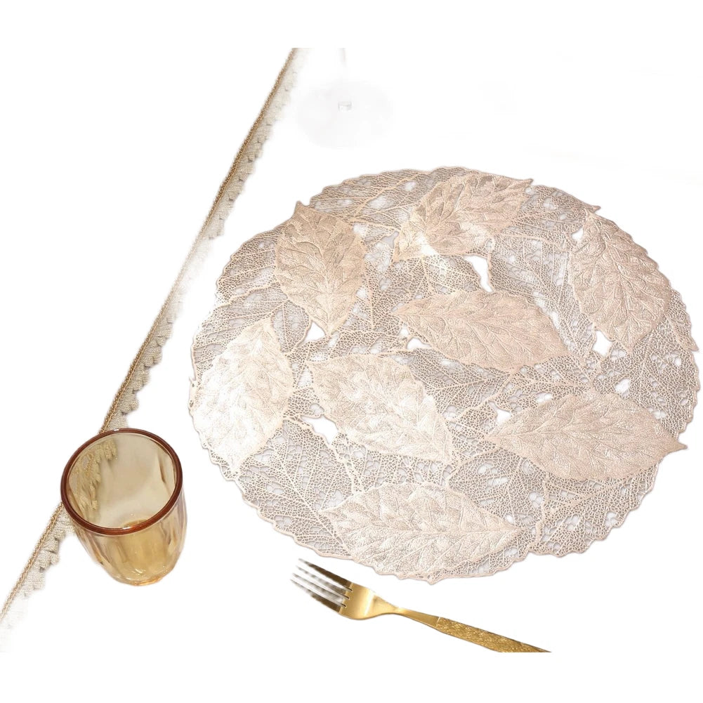 Pvc Placemats Heat Resistant Oilproof Table Mats 38 By 38 Cm Stylish