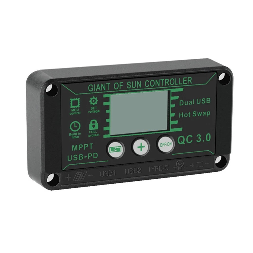 Digital Display Mppt Solar Panel Regulator Efficient And Waterproof