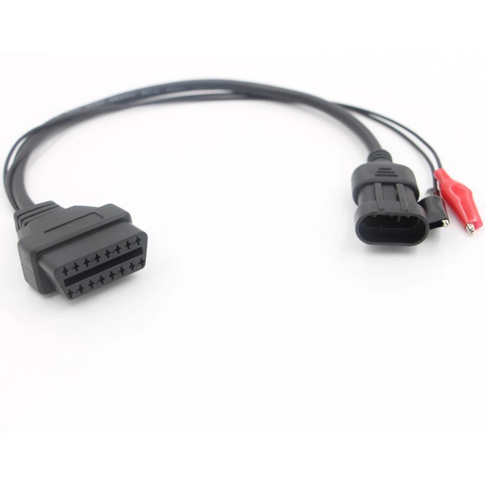 3 Pin To 16 Pin Obd2 Adapter Diagnostic Cable Converter For Fiat Alfa