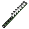 3/8-inch Drive Magnetic Socket Organizer Aluminum Alloy Heavy Duty