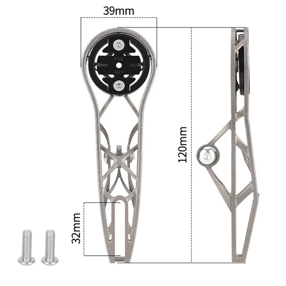 Road Bike Computer Mount Ultralight 3d Printed Compatible For Garmin