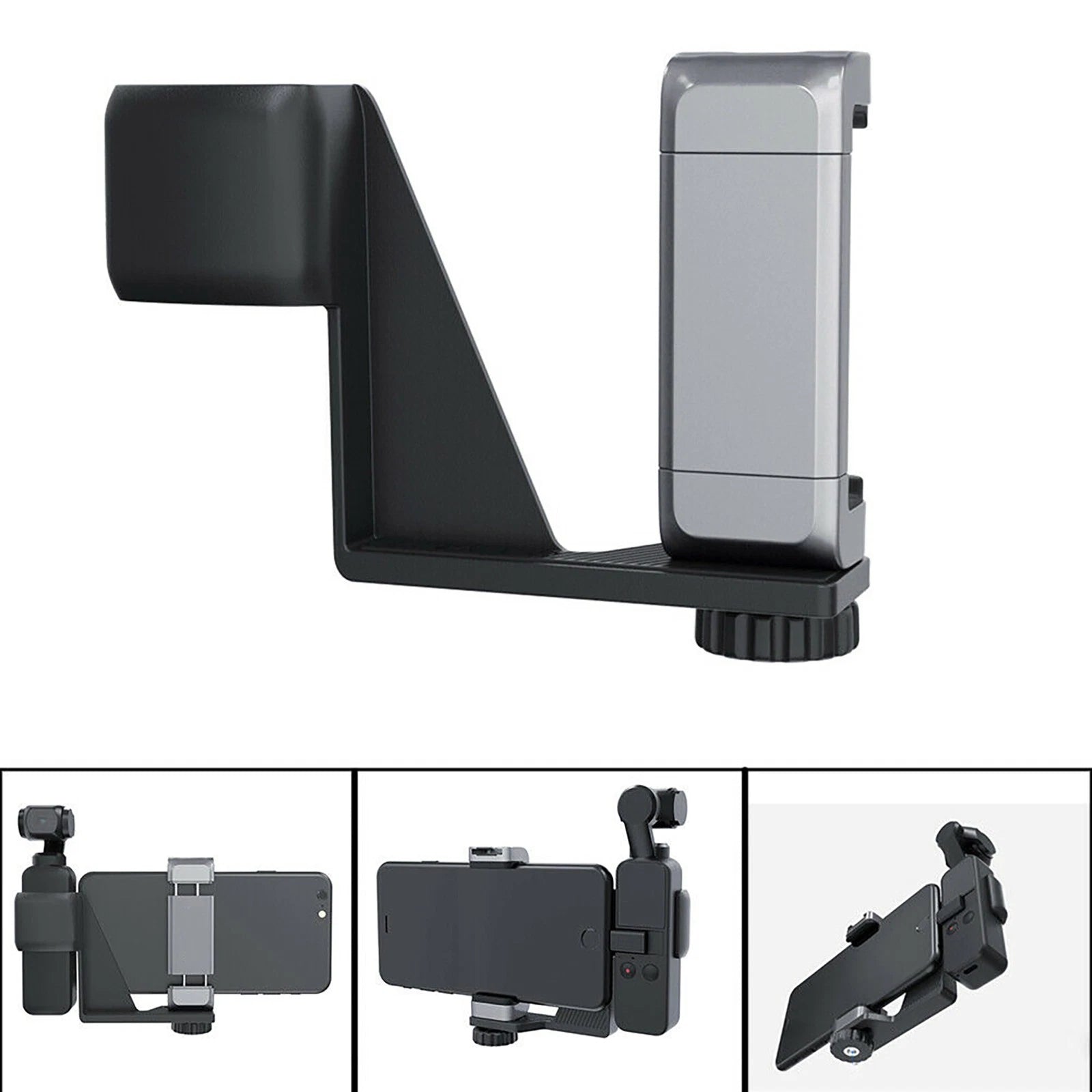 Aluminum+abs Mobile Phone Tripod Holder 1/4" Pitch | Built Supply Co