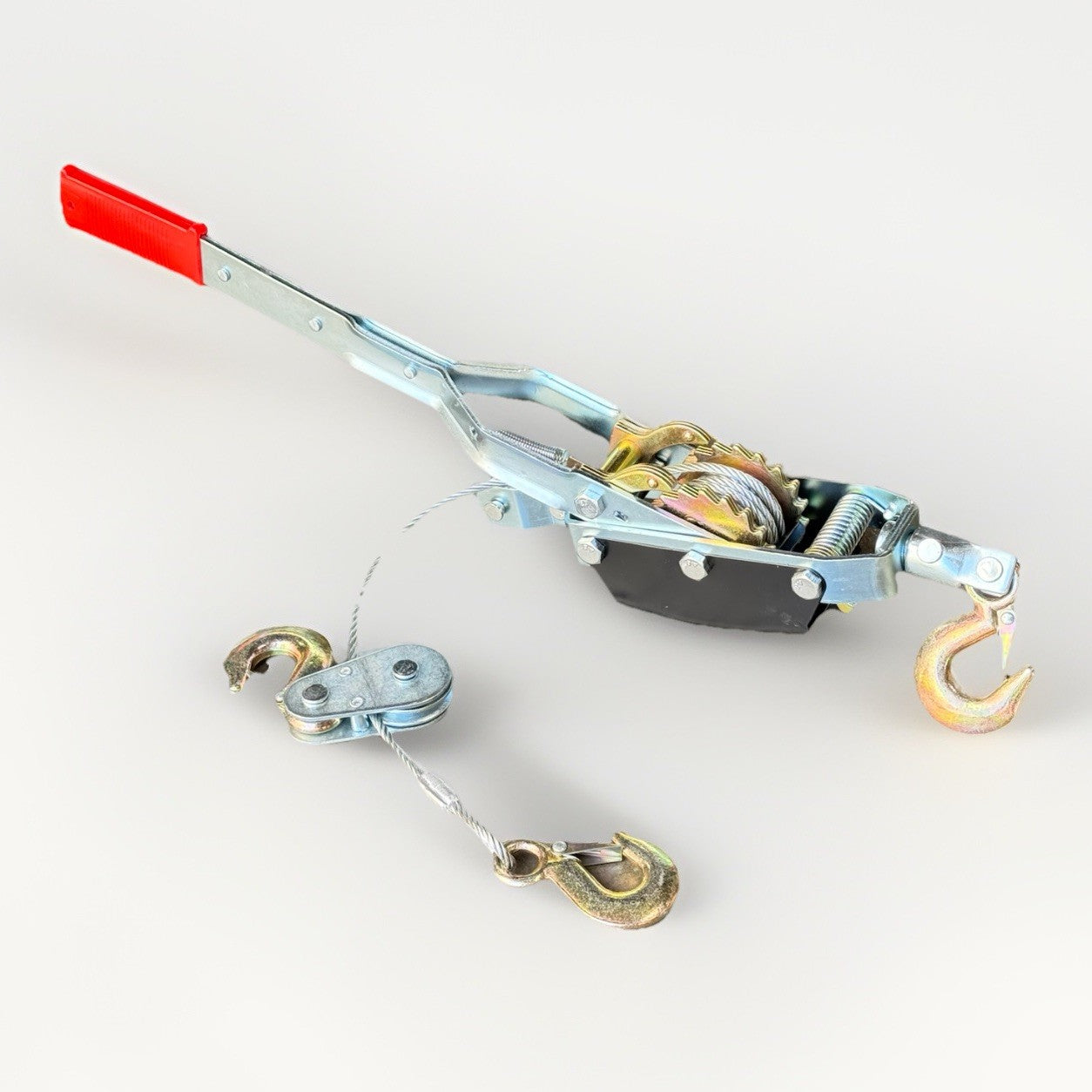 4 Ton 8,000lb Come Along Hoist Ratcheting Cable Winch Puller by Unbranded