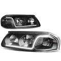[Led Drl] Fit 2000-2005 Chevy Impala Black Housing | Built Supply Co