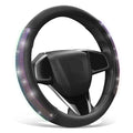 Universal Matte Grain Texture Diamond Side Insert Steering Wheel