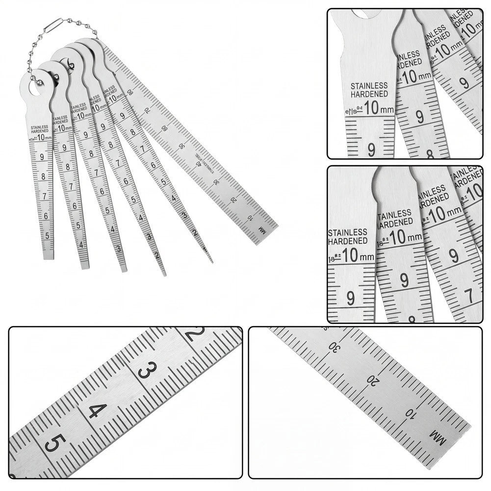 Stainless Steel Gap Gauge With Permanent Etched Scale For Repeated