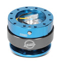 Nrg 6-hole Steering Wheel Blue Quick Release Hub Adapter Gen 2.0