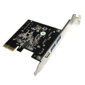New Black 1 Usb 3.1 Type C 2 Usb 3.0 Type A Adapter Expansion Card