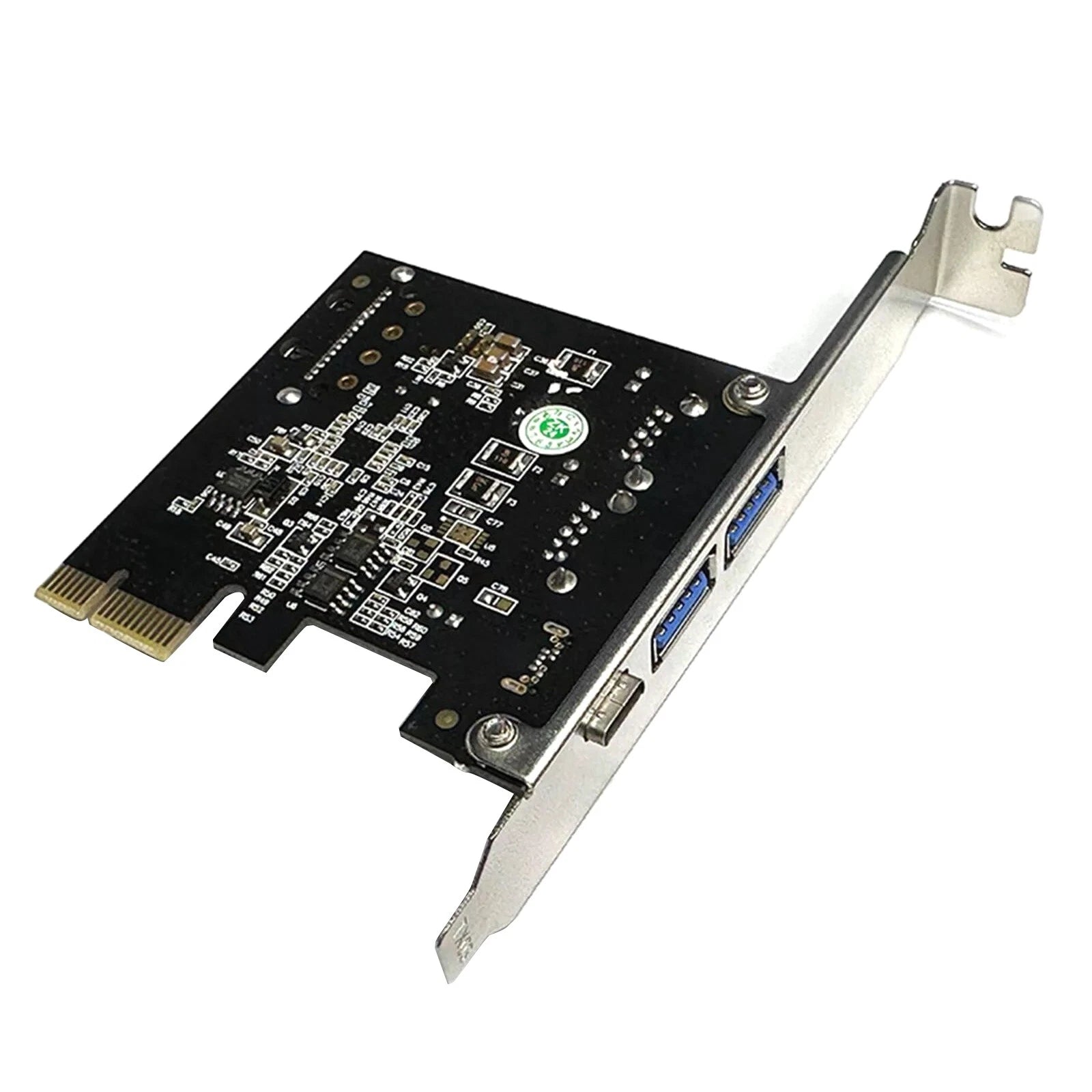 New Black 1 Usb 3.1 Type C 2 Usb 3.0 Type A Adapter Expansion Card