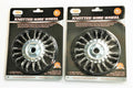 Illinois Industrial 4-1/2" Coarse Knotted Wire Wheels 5/8"-11 by Illinois Industrial