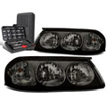 For 2000-2005 Chevy Impala Pair Smoked/clear Side | Built Supply Co