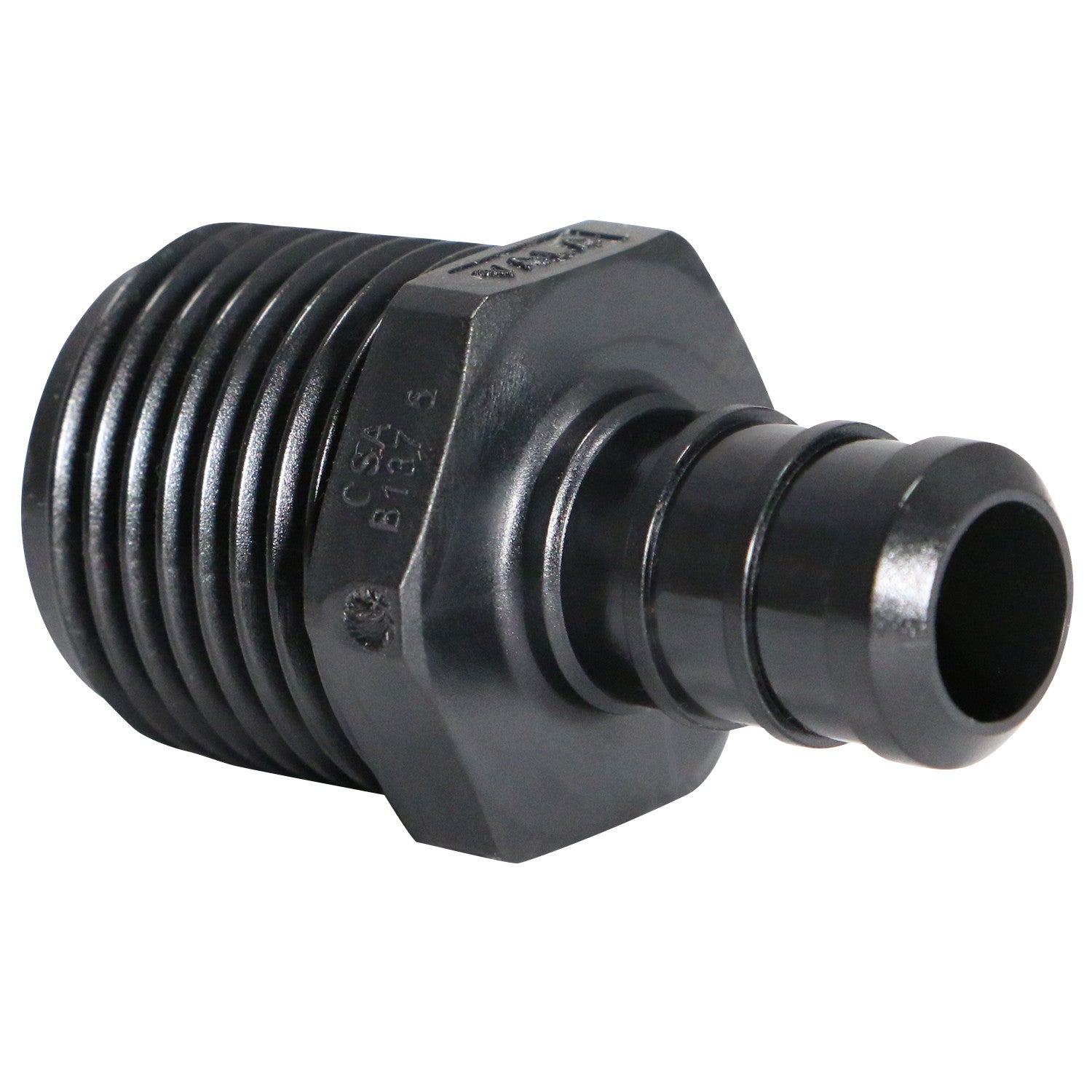 1 Pack XFITTING 1/2" PEX-B x 1/2" Male NPT Adapter, Pol