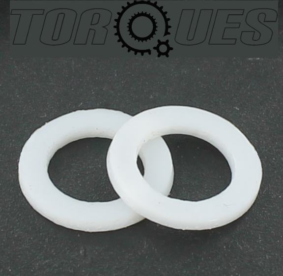 An-3 ( 3an) 3/8" I.d Bulkhead Ptfe Washer Pair of (2 Pack)