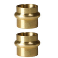 XFITTING 3/4" Press Plug 2 Pack Lead Free Brass