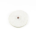 6” Spiral Sewn Sisal Buffing Wheel Aggressive Cut Scratch Remover - 3/4" Arbor