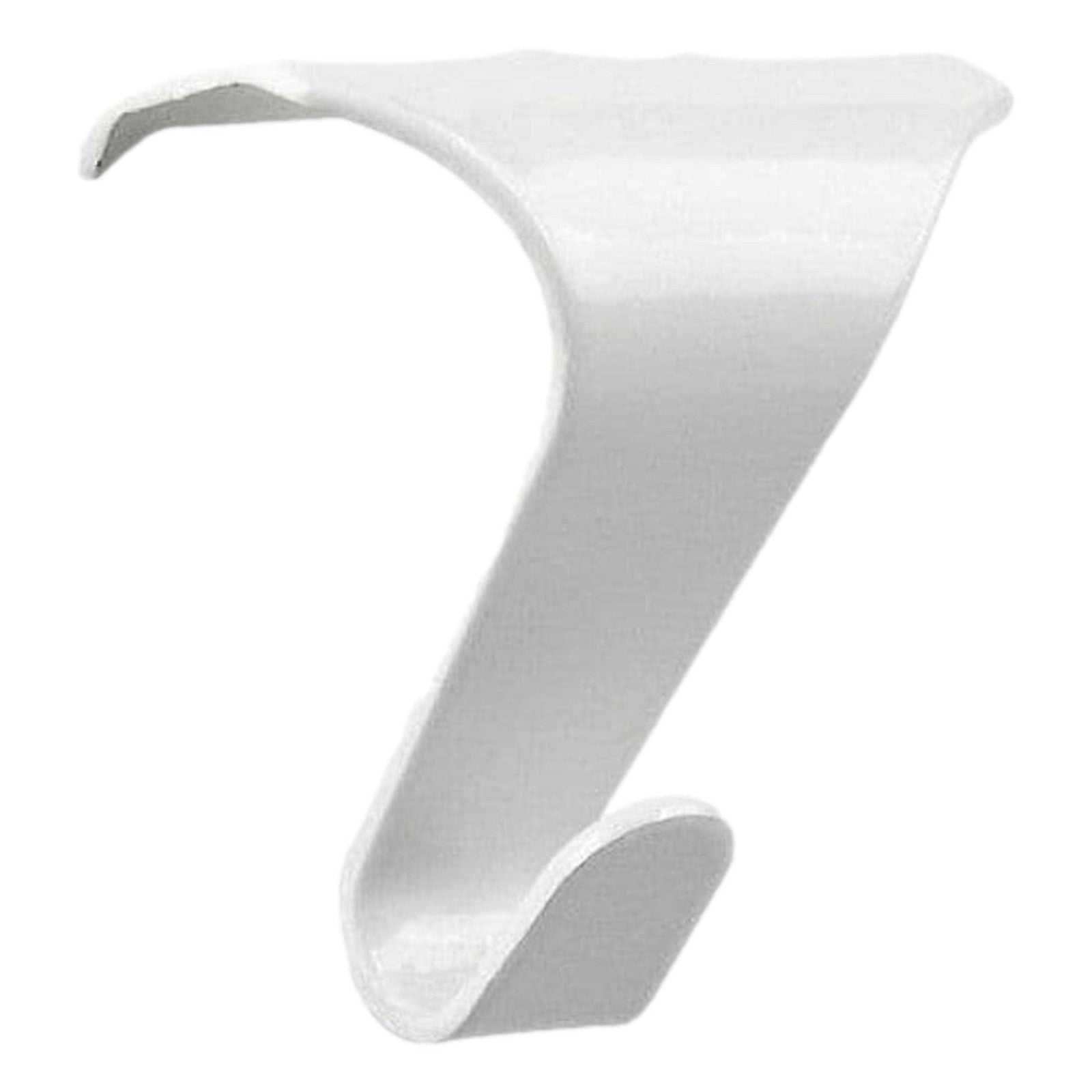White Picture Rail Hooks Large Heavy Duty 20KG Hanging Gallery Taskar