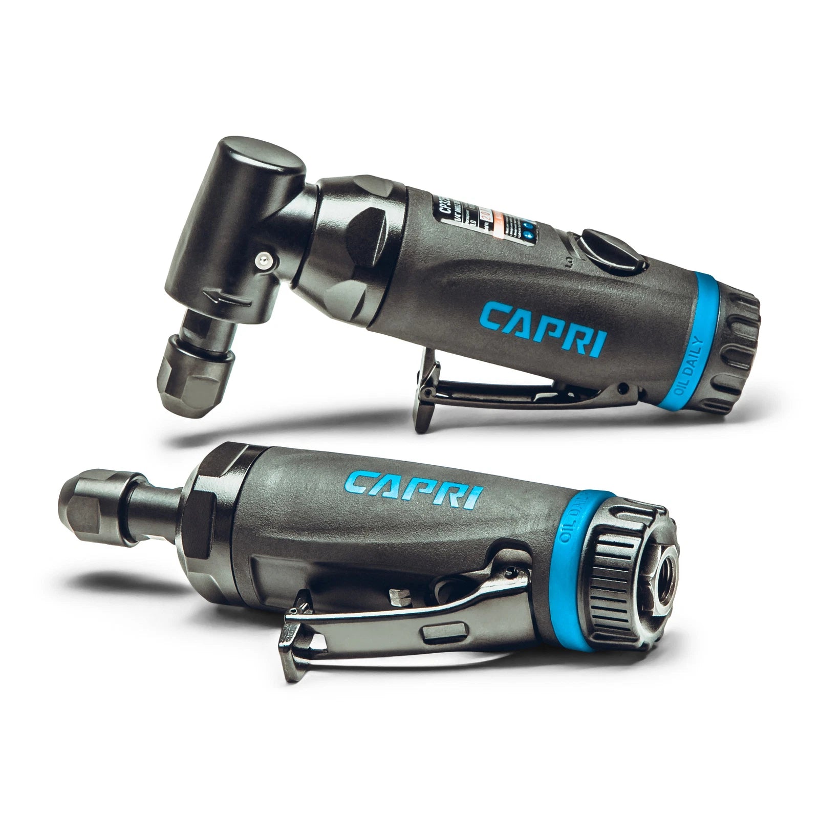 Capri Tools 1/4 In. 1 Hp Air Die Grinder Set, Straight And Angle