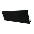 Rectangular Earring Display Stand Holding 6 Pairs Jewelry Black Velvet