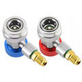 A/c R134a Quick Connector Adapter Car High&low Side Hvac Sae Male