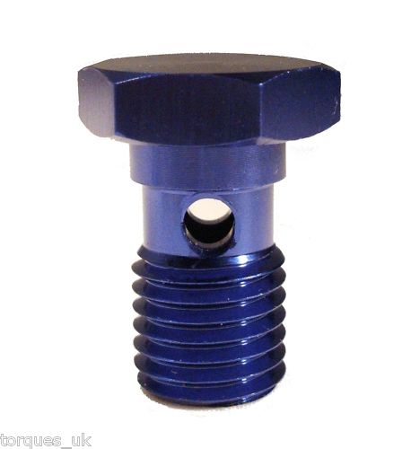 M10 X 1.5mm Aluminium Single Banjo Bolt 23MM Long