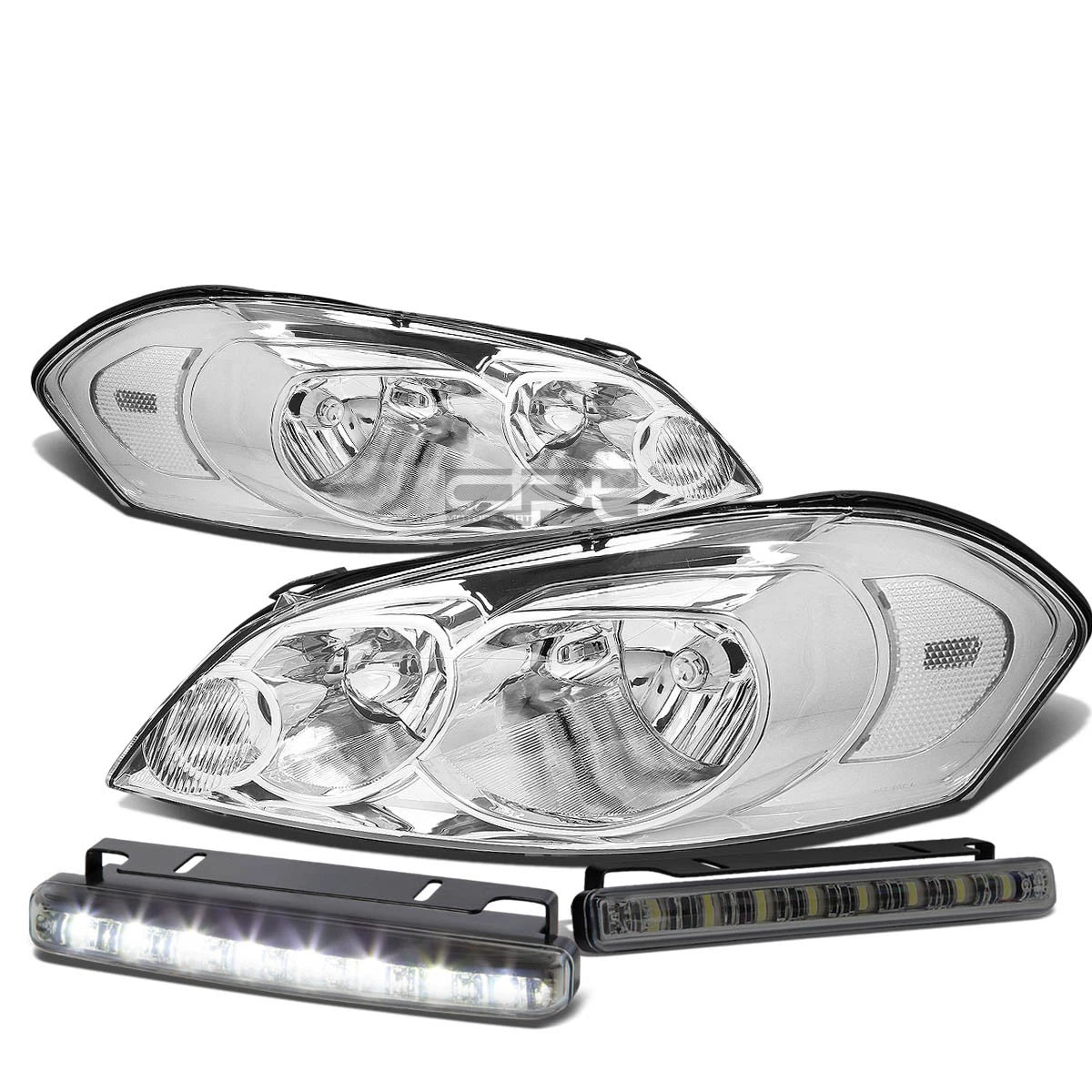 Chrome Housing Clear Headlight+corn<wbr/>er | Built Supply Co