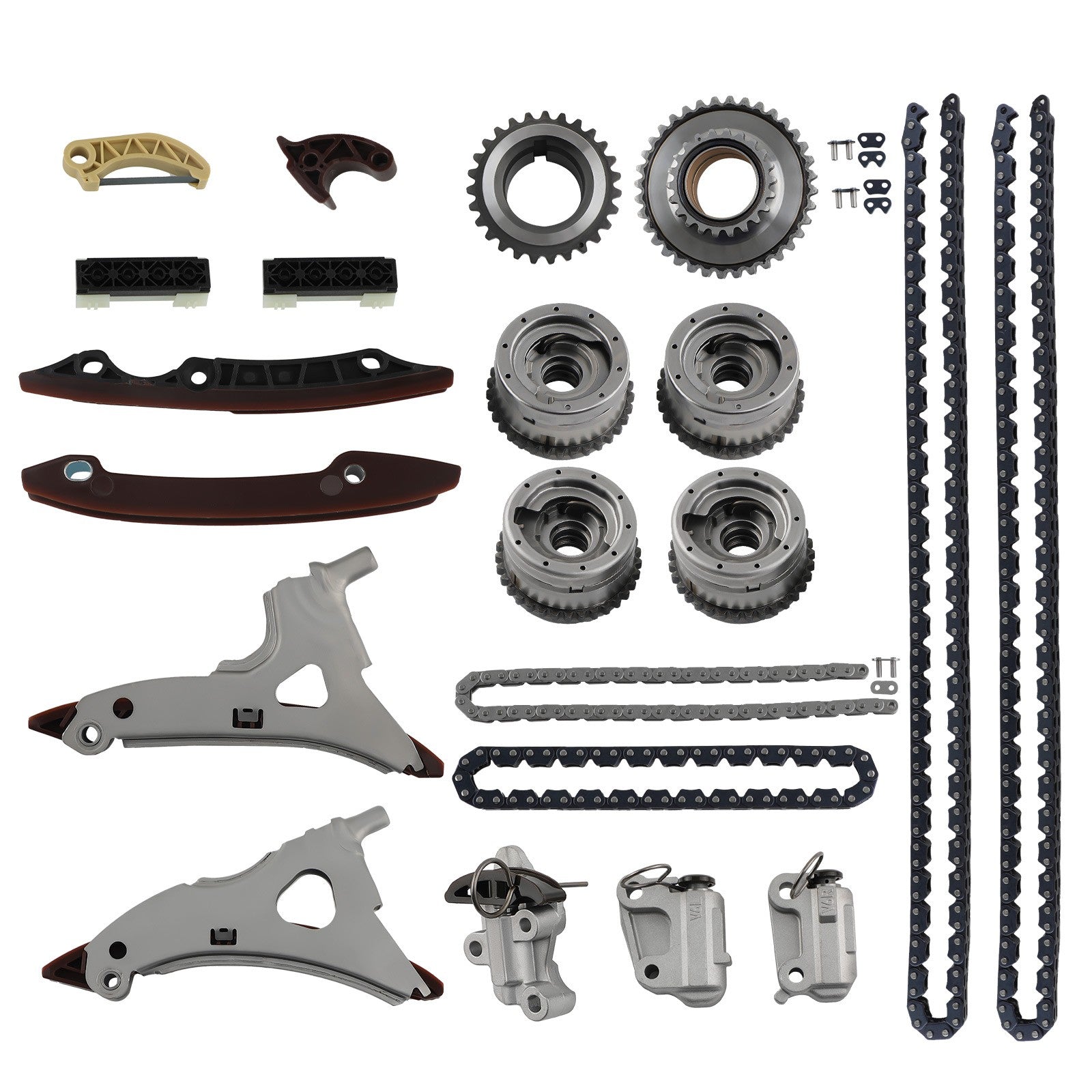 Engine Timing Chain Set & VVT Adjuster for Mercedes