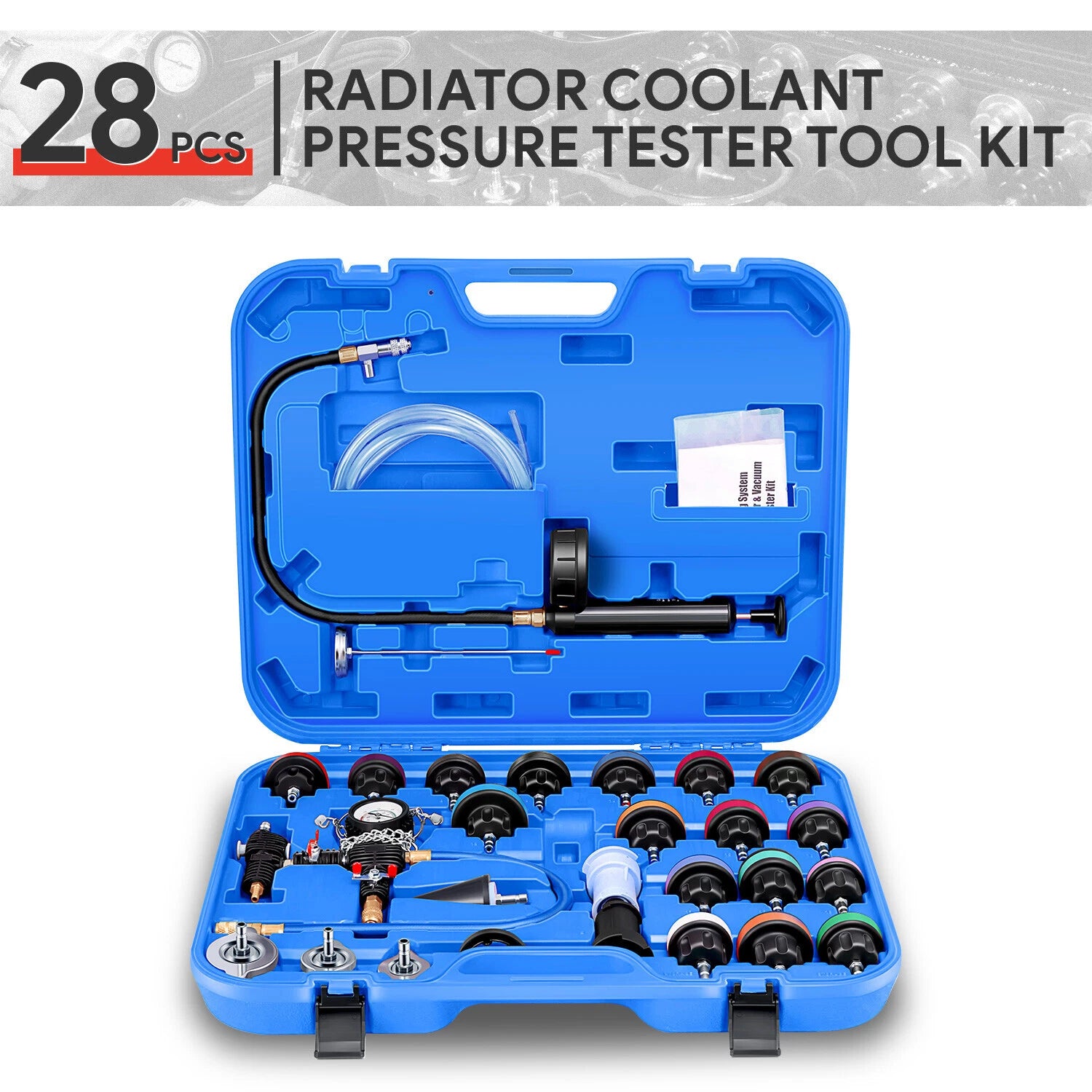 Radiator Cooling System Pressure Tester & Vacuum | Built Supply Co