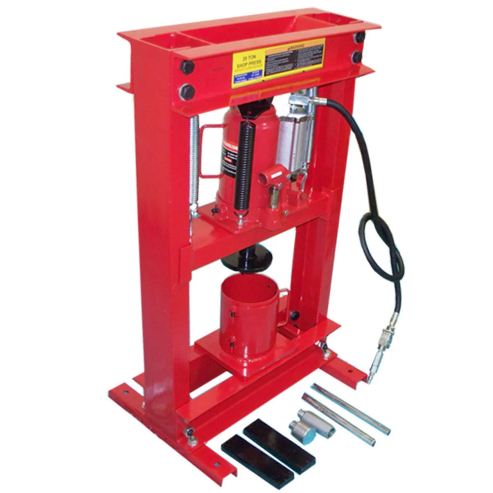 20 Ton Air Hydraulic Can Crusher Shop Press Oil Filter