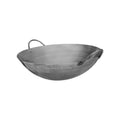 Carbon Steel Chinese Cantonese Style Wok Pan Frying Pan,17.5 Inch,2