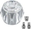 Shower Faucet Handle and 3 Adapter, Compatible with Delta Faucet