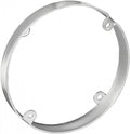 2 Pcs, 4 In. round Pan Box Extension Ring, 1/2 In. Deep, Zinc Plated