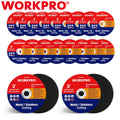 Workpro 20-Pack Cut-Off Wheels 3 X 3/8-Inch Metal&stainless Steel