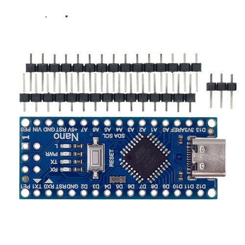 Nano V3.0 Atmega328p Ch340g Micro Usb Usb-C Development Board Arduino